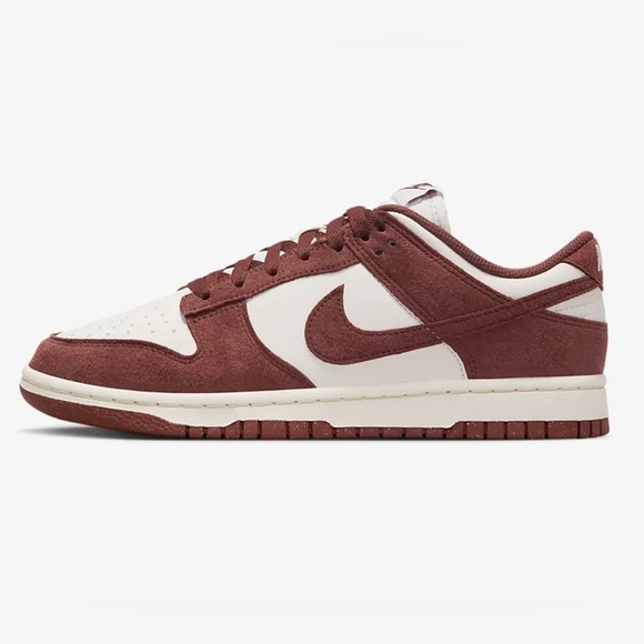 Nike Dunks Sepia reddish Brown and White Sneakers NWT size 8 wmns - Picture 7 of 16